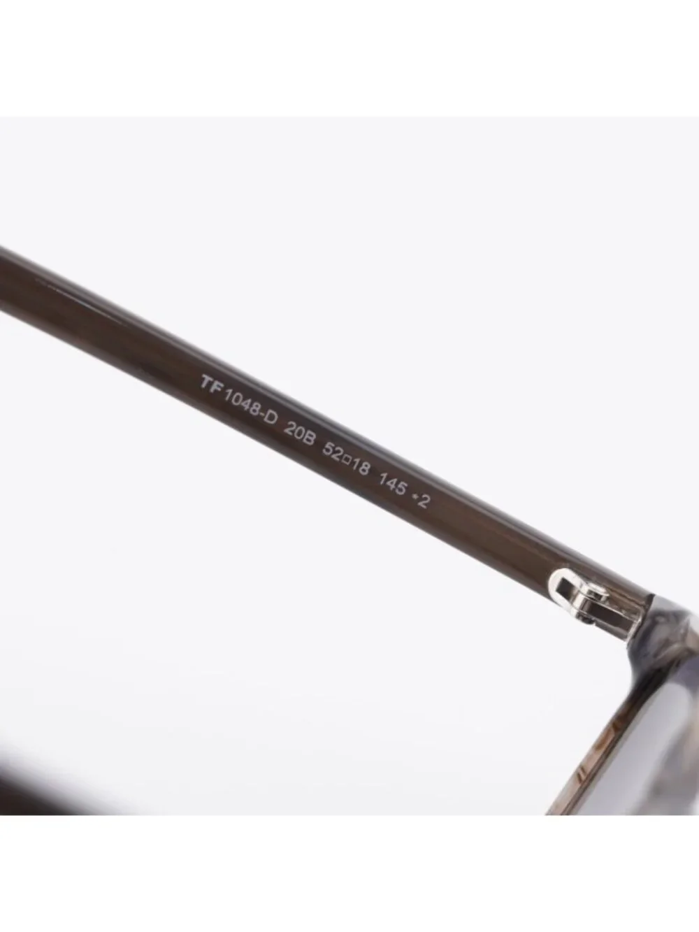 Tom Ford FT1048-D 20B Sunglasses - Khaki Frame, Smoke Gradient Lenses